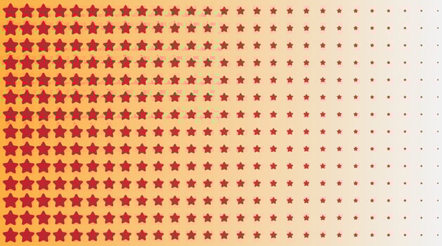 abstract background red star banner vector