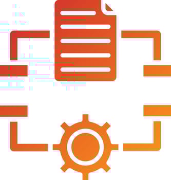 Algorithm Icon Style vector