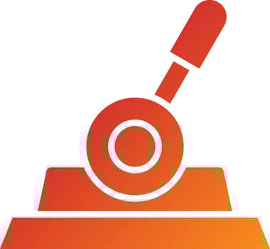 Control Lever Icon Style vector