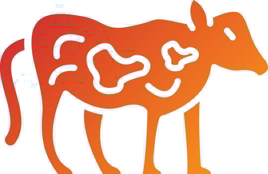Cow Icon Style vector
