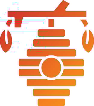 Beehive Icon Style vector
