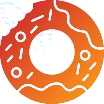 Donut Icon Style vector