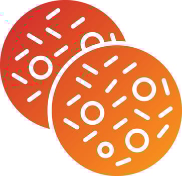 Cookies Icon Style vector