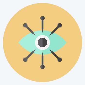 Icon Data Visualization. suitable for data analytics symbol. flat style. simple design editable. design template vector. simple symbol illustration vector