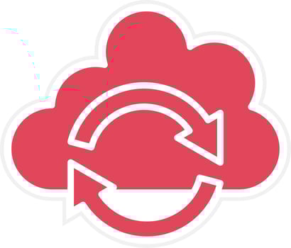 Refresh Icon Style vector