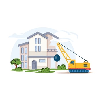 Home Construction Illustration vector