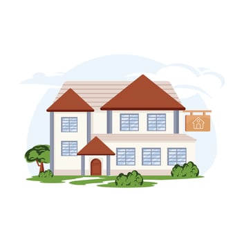 Passive House Illustration vector