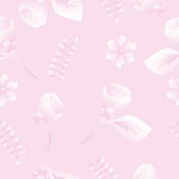 Seamless Pattern With Floral Motifs able to print for cloths, tablecloths, blanket, shirts, dresses, posters, papers. vector