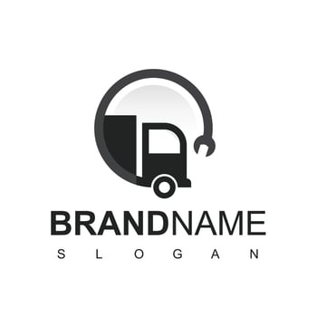 Car Service Logo, Garage And Car Maintenance Symbol vector