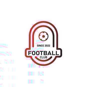 Football club logo vector