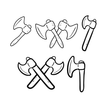 ax doodle art vector
