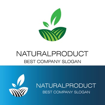 green farm logo.eps vector