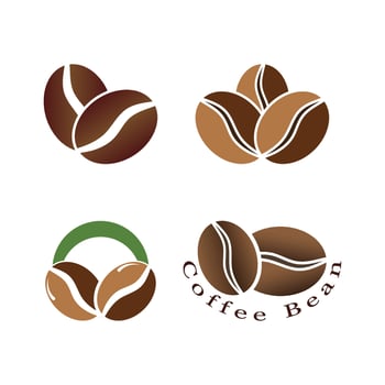 coffee bean icon vector illustration