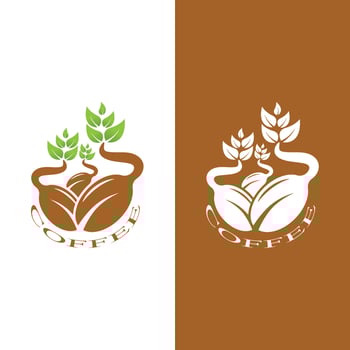 coffee bean icon vector illustration
