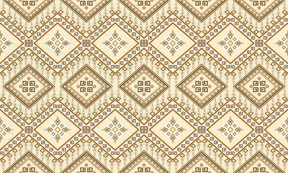Abstract ethnic ikat chevron pattern vector