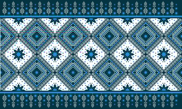Abstract ethnic ikat chevron pattern vector