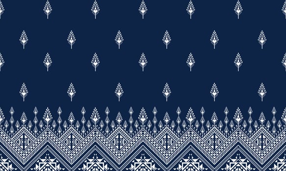 Abstract ethnic ikat chevron pattern background. ,carpet,wallpaper,clothing,wrapping,Batik,fabric,Vector illustration.embroidery style. vector