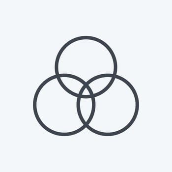 Icon Partnership. suitable for Community symbol. line style. simple design editable. design template vector. simple symbol illustration vector