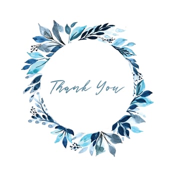 Background with watercolor leaves space design vector
