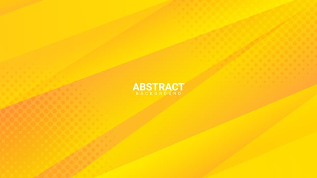 orange color abstract background with half tone vector