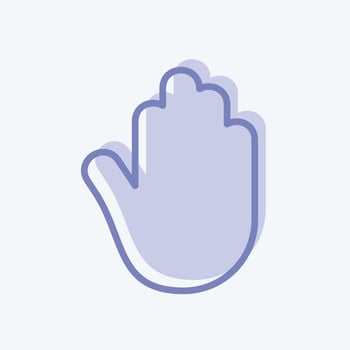Icon Accessibility. suitable for Mobile Apps symbol. two tone style. simple design editable. design template vector. simple symbol illustration vector