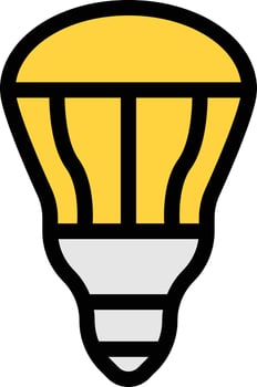 bulb vector illustration on a background.Premium quality symbols.vector icons for concept and graphic design.