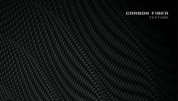 realistic carbon fiber texture background vector