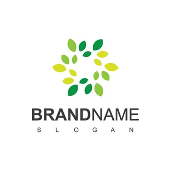 Leaf Logo, Spa, Beauty salon, Decoration, Boutique Logo Design Template vector