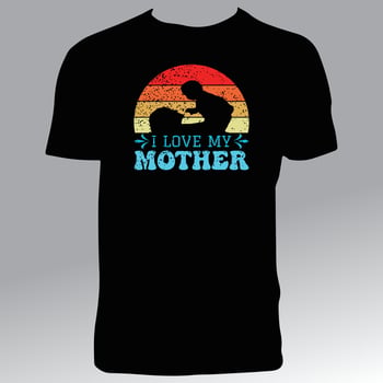 Mom T Shirt Design vector