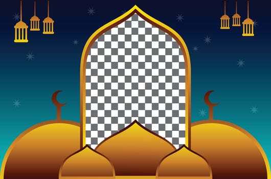 Islamic Social Media Template vector