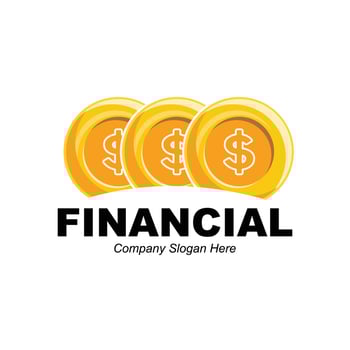 bitcoin currency logo design, rupiah, dollar, long term investment, vector illustration