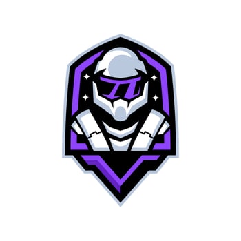 Astronaut Esports Logo vector