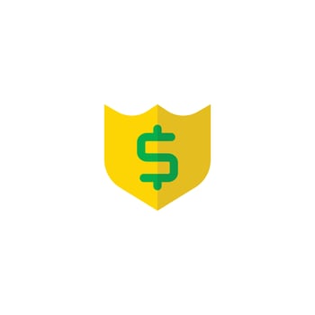 this is financial security icon vector