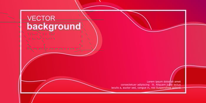red abstract background vector