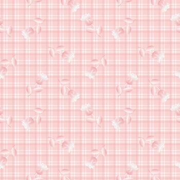 Seamless gingham Pattern. Vector illustrations. Texture from squares or rhombus for - tablecloths, blanket, plaid, cloths, shirts, textiles, dresses, paper, posters.