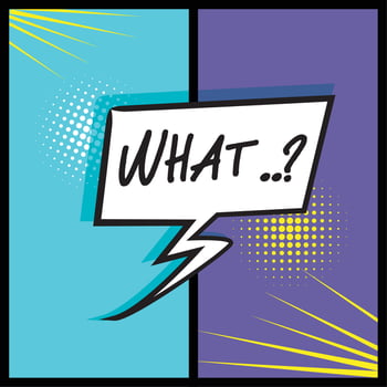 Comic bubble chat with text on a comic page vector