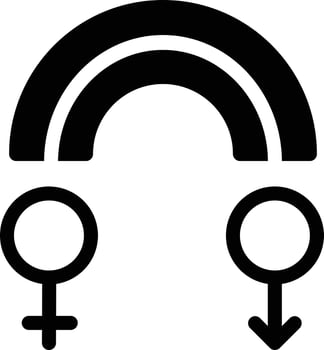 gender vector illustration on a background.Premium quality symbols.vector icons for concept and graphic design.