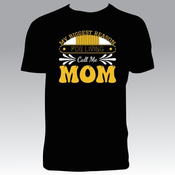 Mom T Shirt Design vector