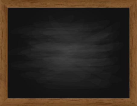 Textured Empty Blackboard Chalkboard Design vector