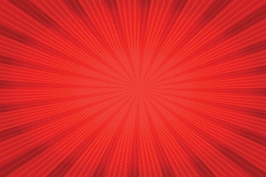 Background with red dots. Abstract background with halftone dots design. Vector illustration.