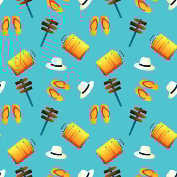 Holidays seamless pattern. Repeat pattern. vector