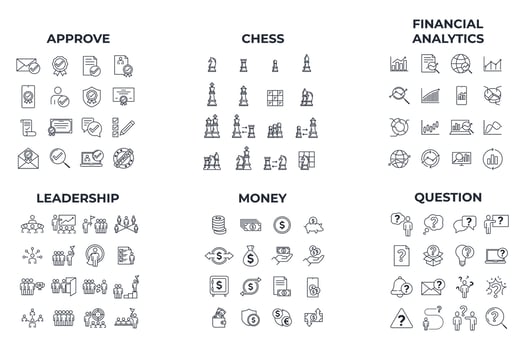 mega collection icon pack symbol template for graphic and web design collection logo vector illustration