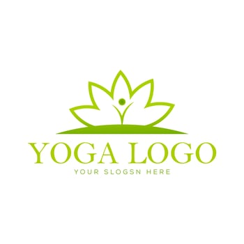 Yoga logo Design Free Vector File