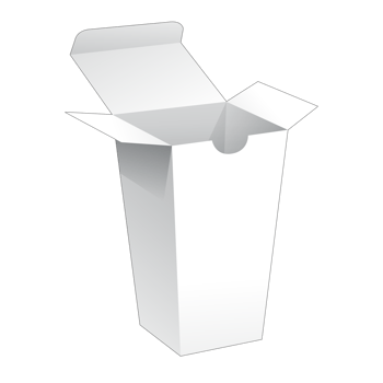 3D packaging box mockup png