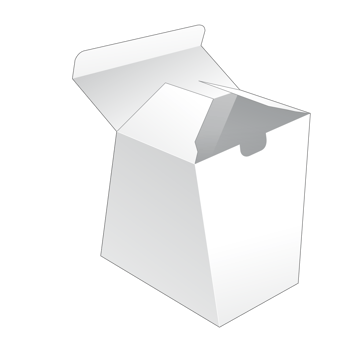 3D packaging box mockup png