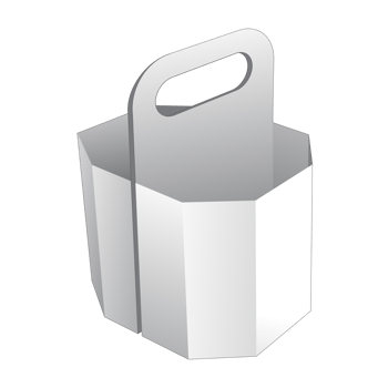3D packaging box mockup png