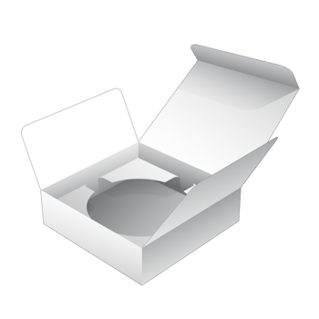 3D packaging box mockup png