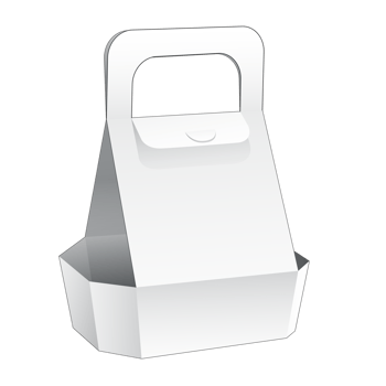3D packaging box mockup png