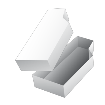 3D packaging box mockup png