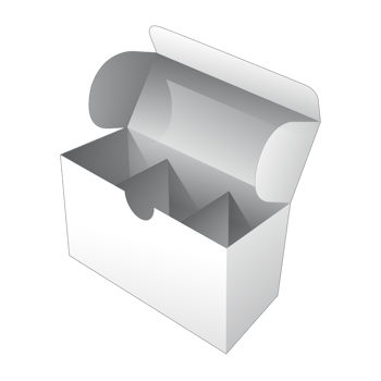 3D packaging box mockup png